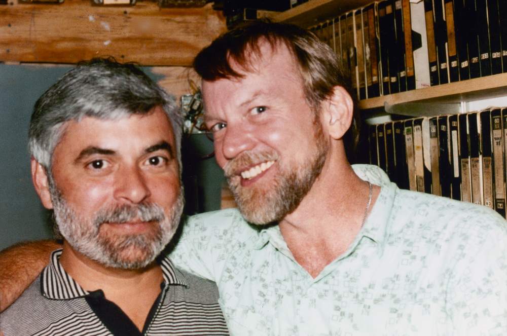 Jose "Pepe" Peña (left) and Art Johnston (right) co-founded Sidetrack on 3349 North Halsted Street in 1982. (Courtesy Sidetrack)